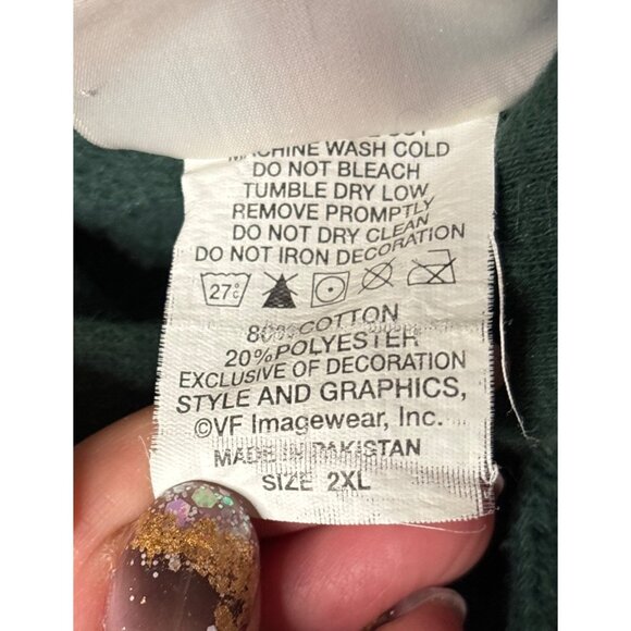 Vintage Packers NFL Originals Sweatshirt Hooded 2XL Green - Picture 6 of 8